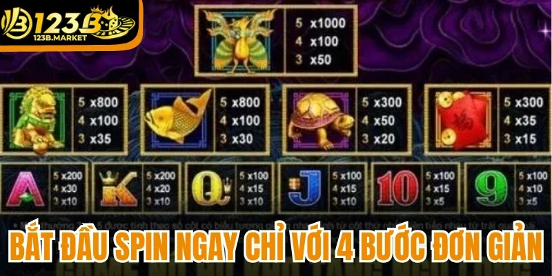 Bắt đầu spin ngay chỉ với 4 bước đơn giản 