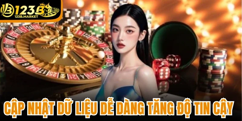 Cập nhật dữ liệu dễ dàng tăng độ tin cậy